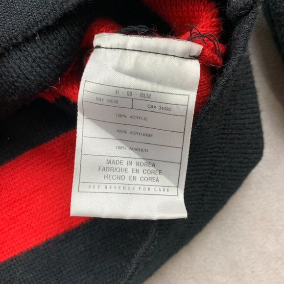 Vintage Nike NHL Men Sweater Large Black Collared Long Sleeve Team Canada Hockey - Picture 5 of 9